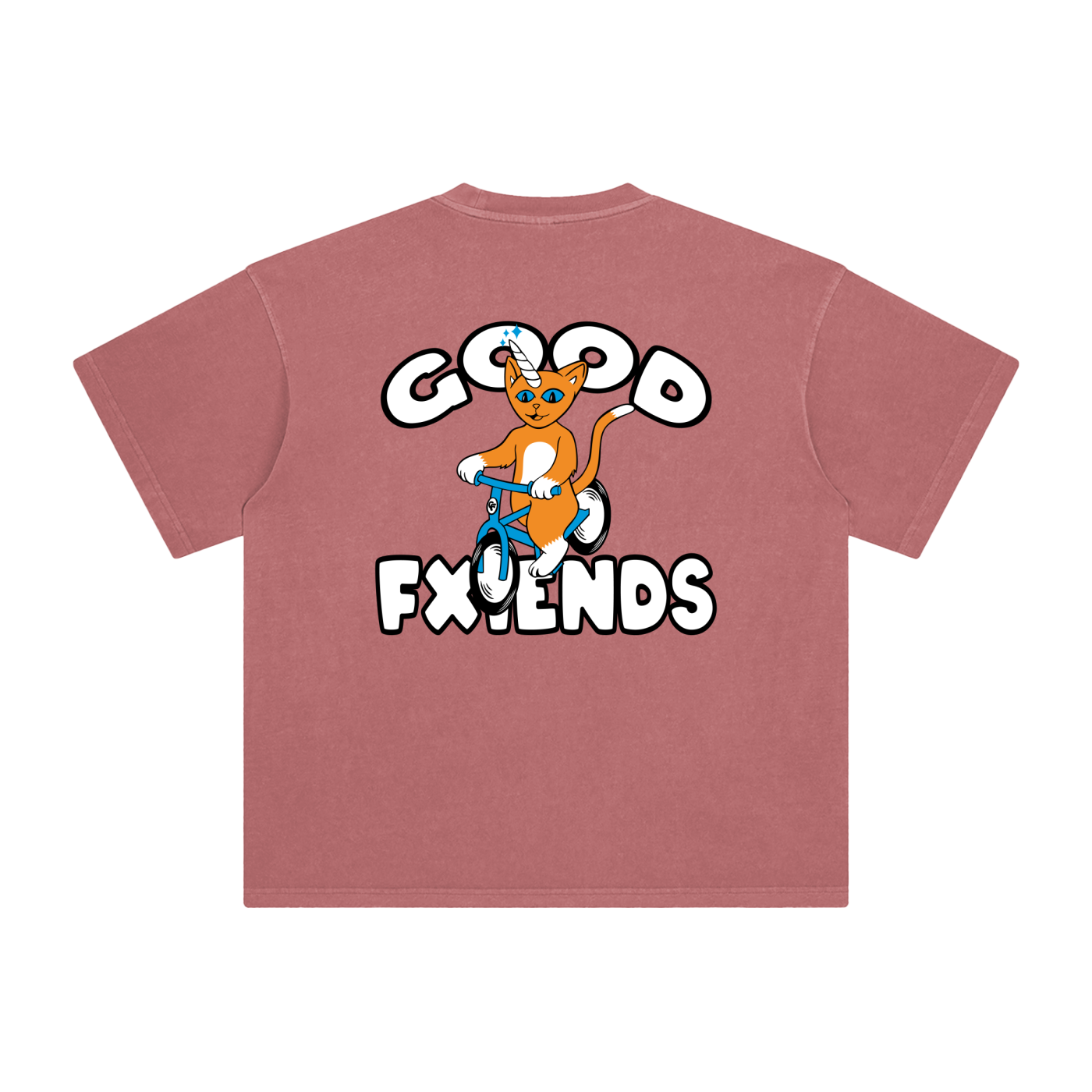 "UniCat" Washed T-Shirt