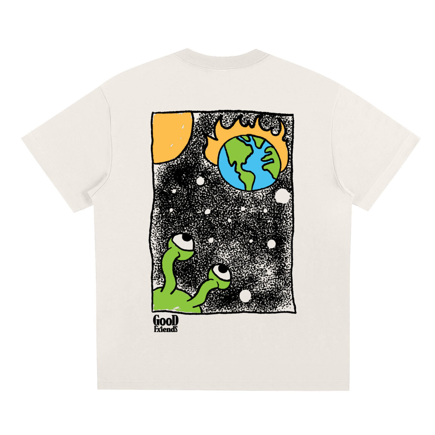 "Extra Terrestrial" Quick-Dry Cooling T-Shirt