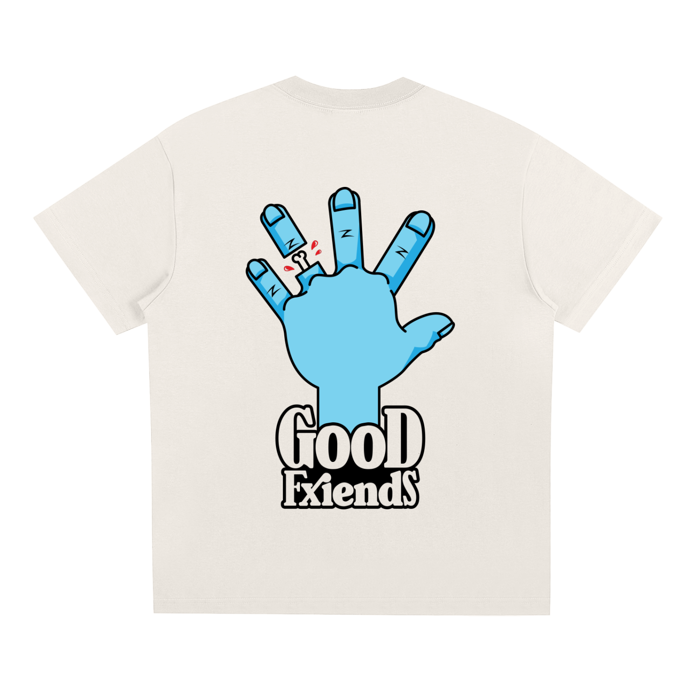 "Chopped Finger" Quick-Dry Cooling T-Shirt