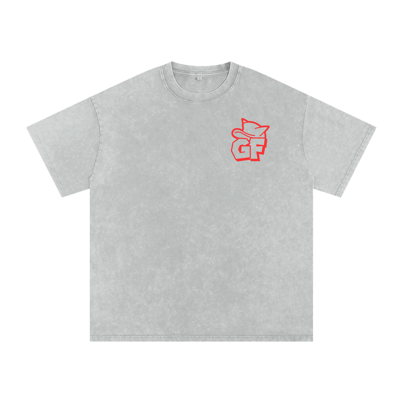 "Plumber Boy" Washed Oversized Cotton T-Shirt