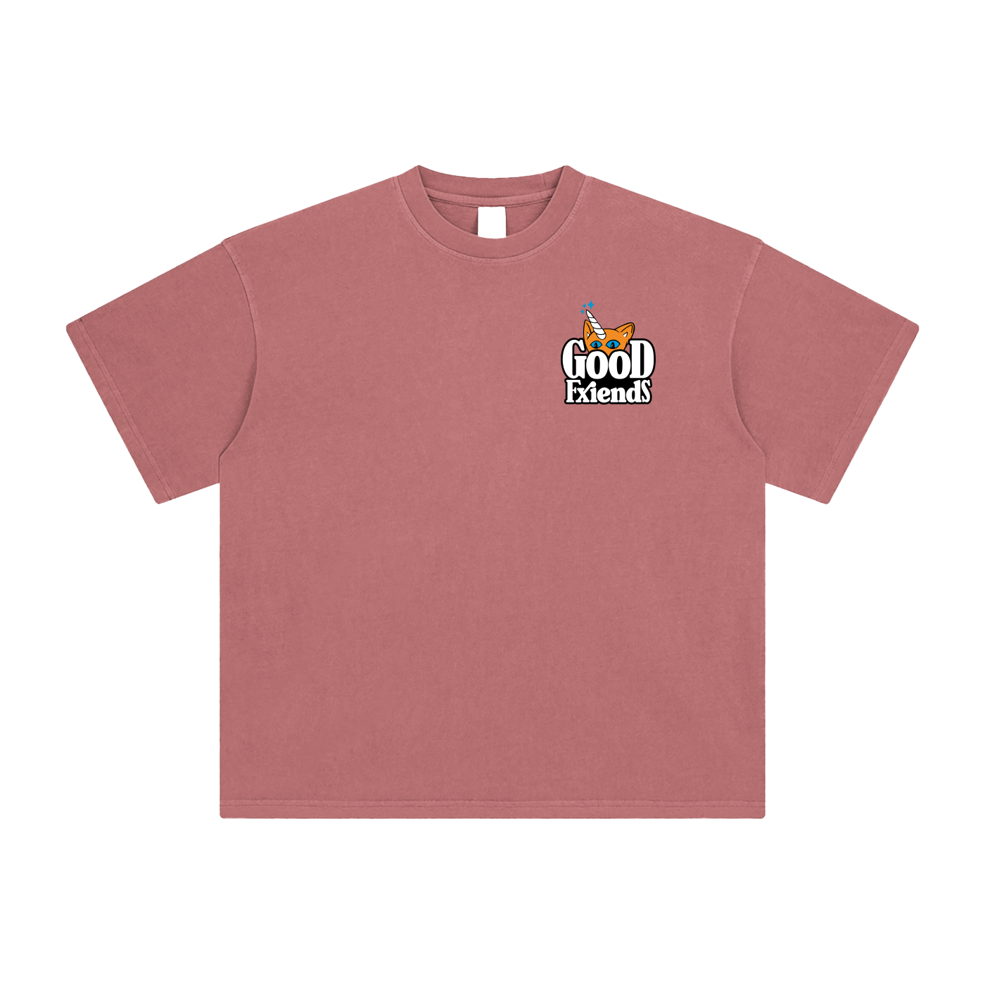 "UniCat" Washed T-Shirt