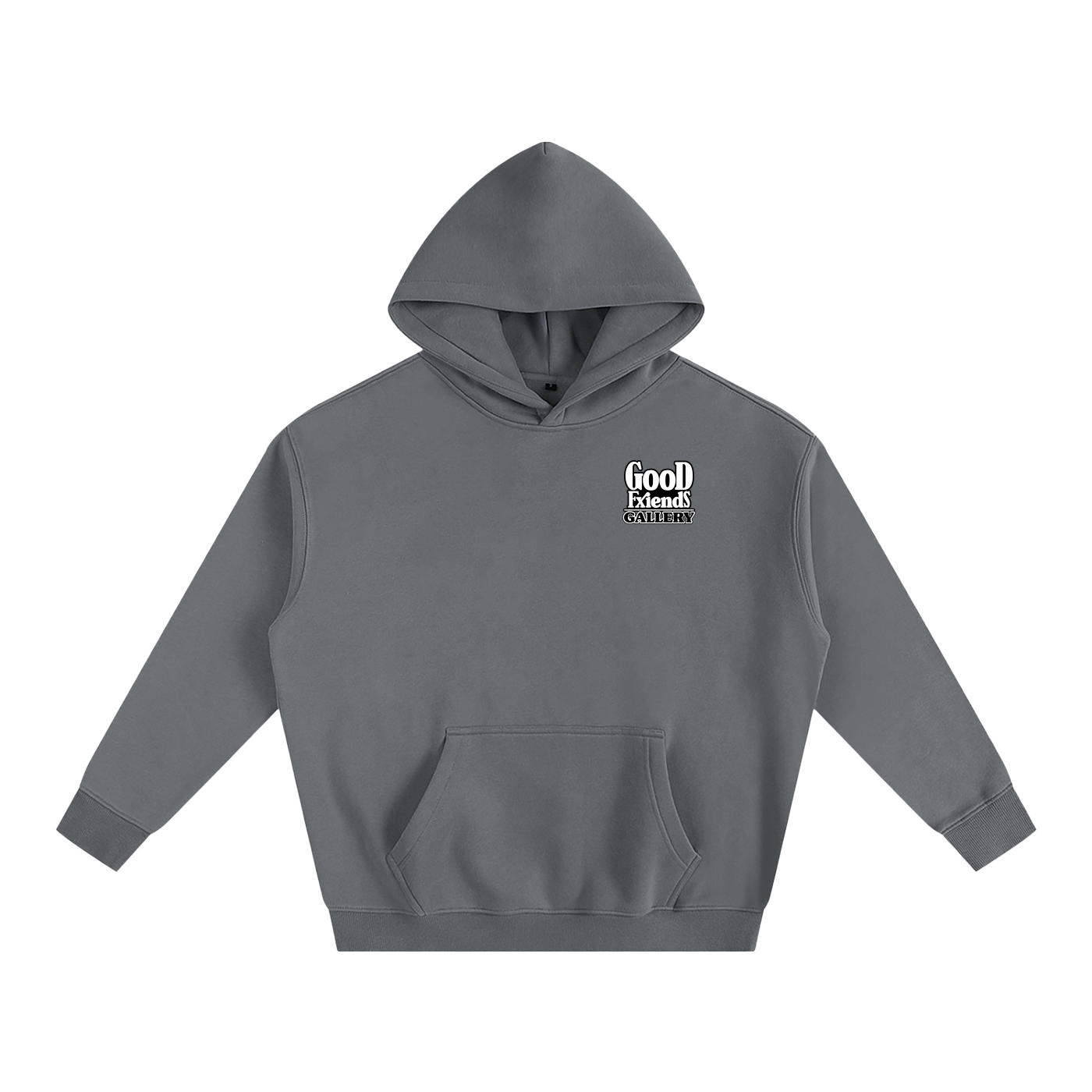 "Cemetery" Oversize Fleeced Hoodie