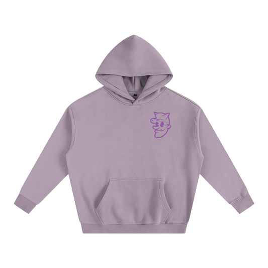"Synthetic Happiness" Oversize Fleeced Hoodie