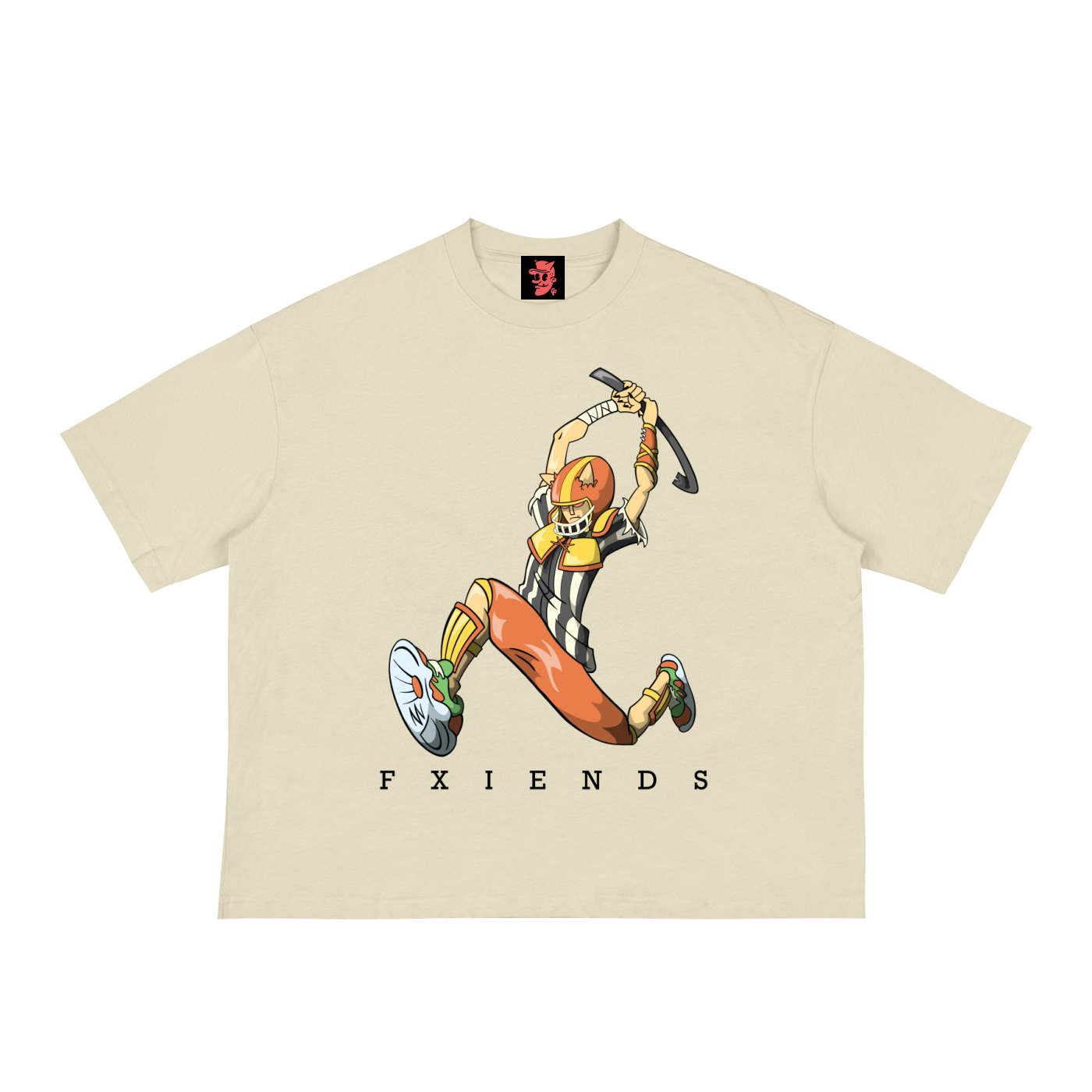 "Mad Mike Fxiend" Classic Loose Boxy Tee