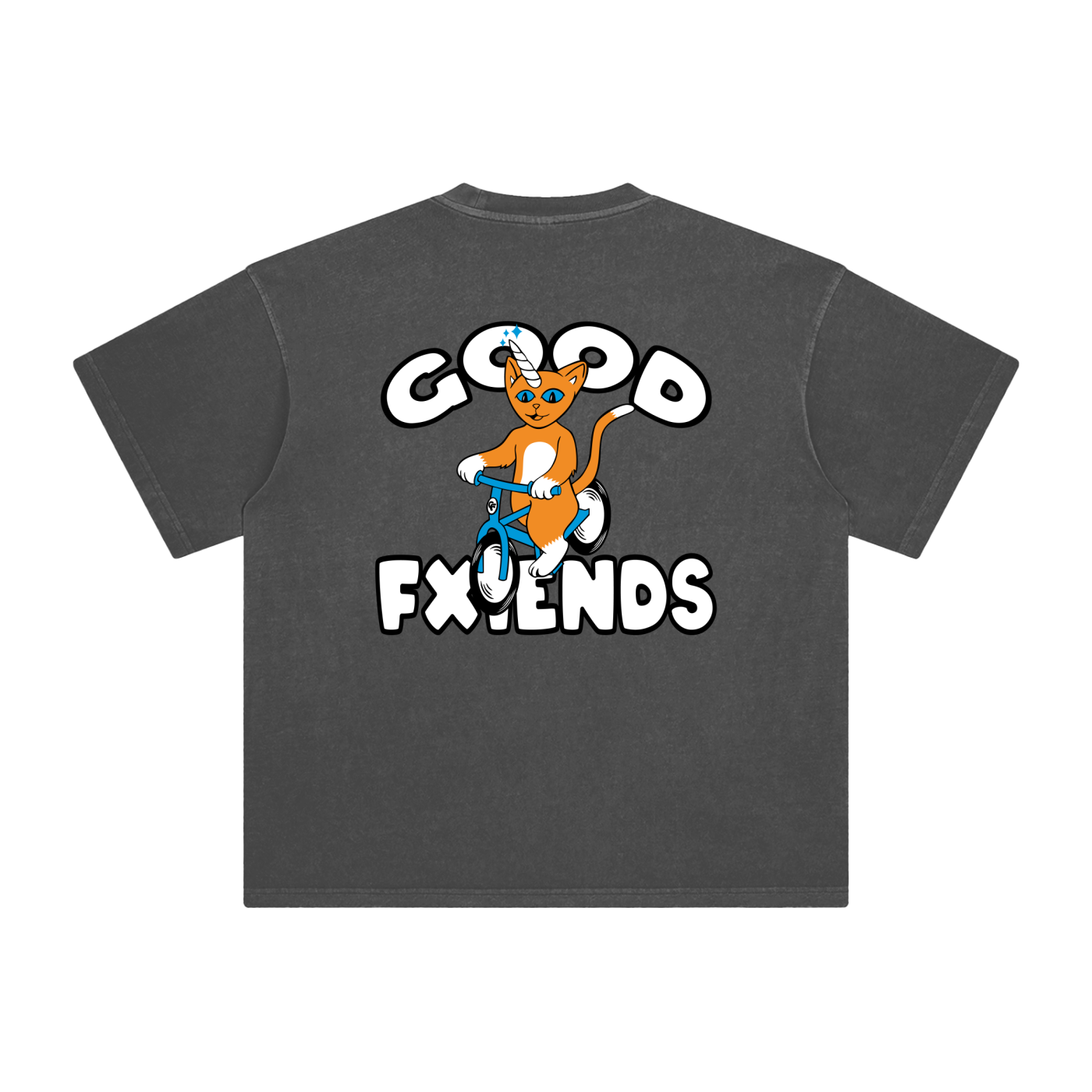 "UniCat" Washed T-Shirt