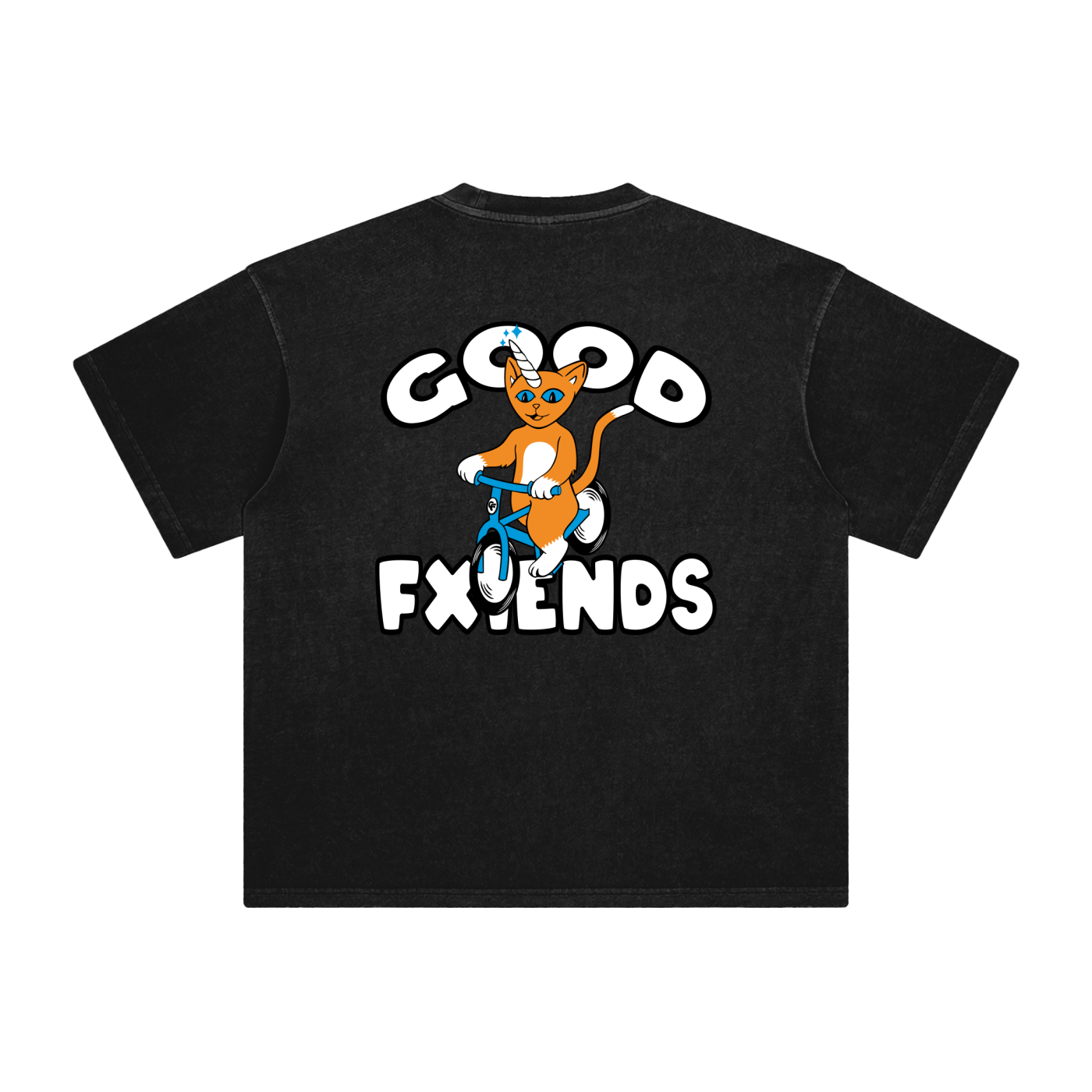 "UniCat" Washed T-Shirt