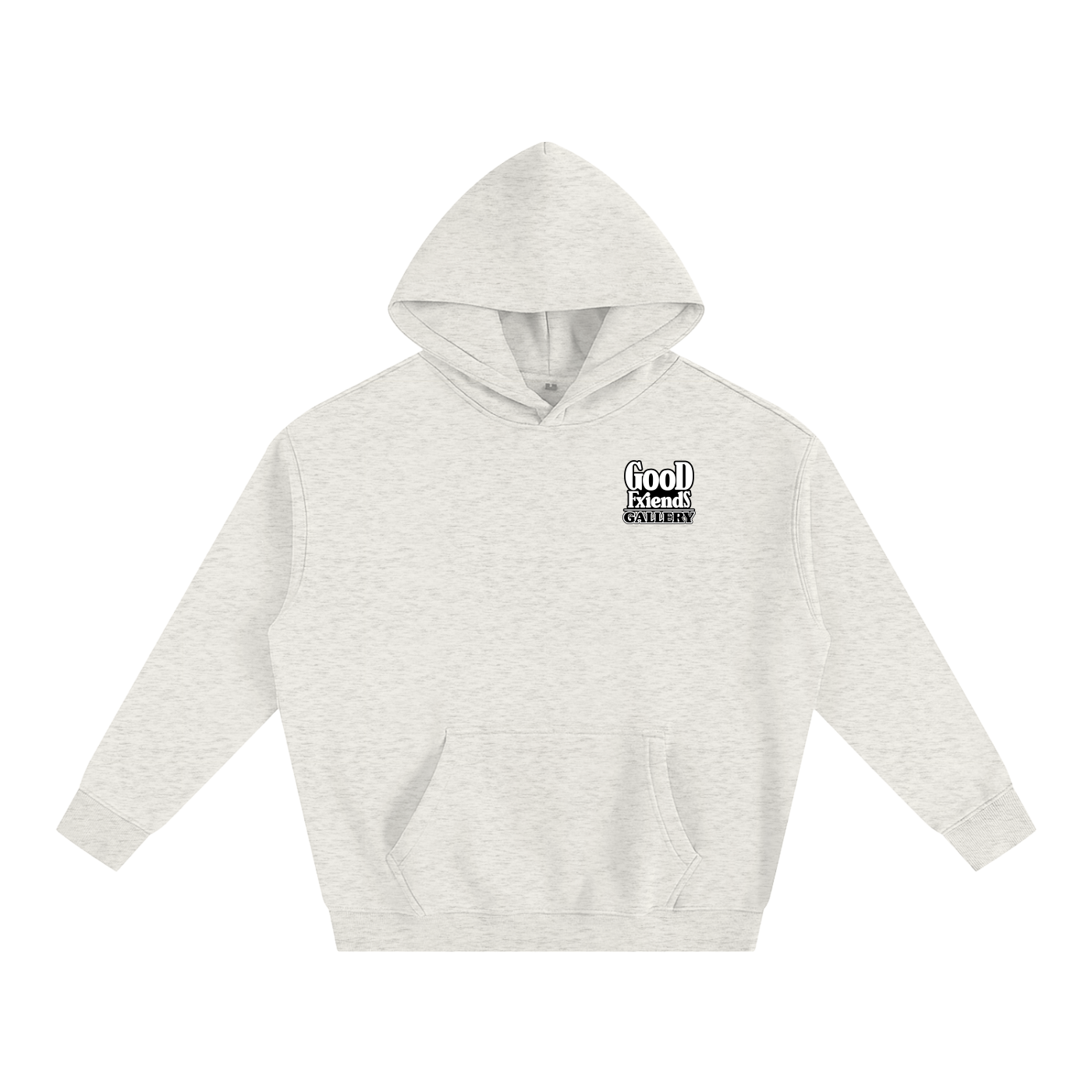 "Cemetery" Oversize Fleeced Hoodie