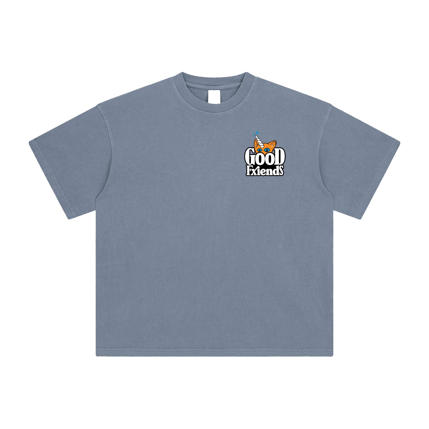 "UniCat" Washed T-Shirt