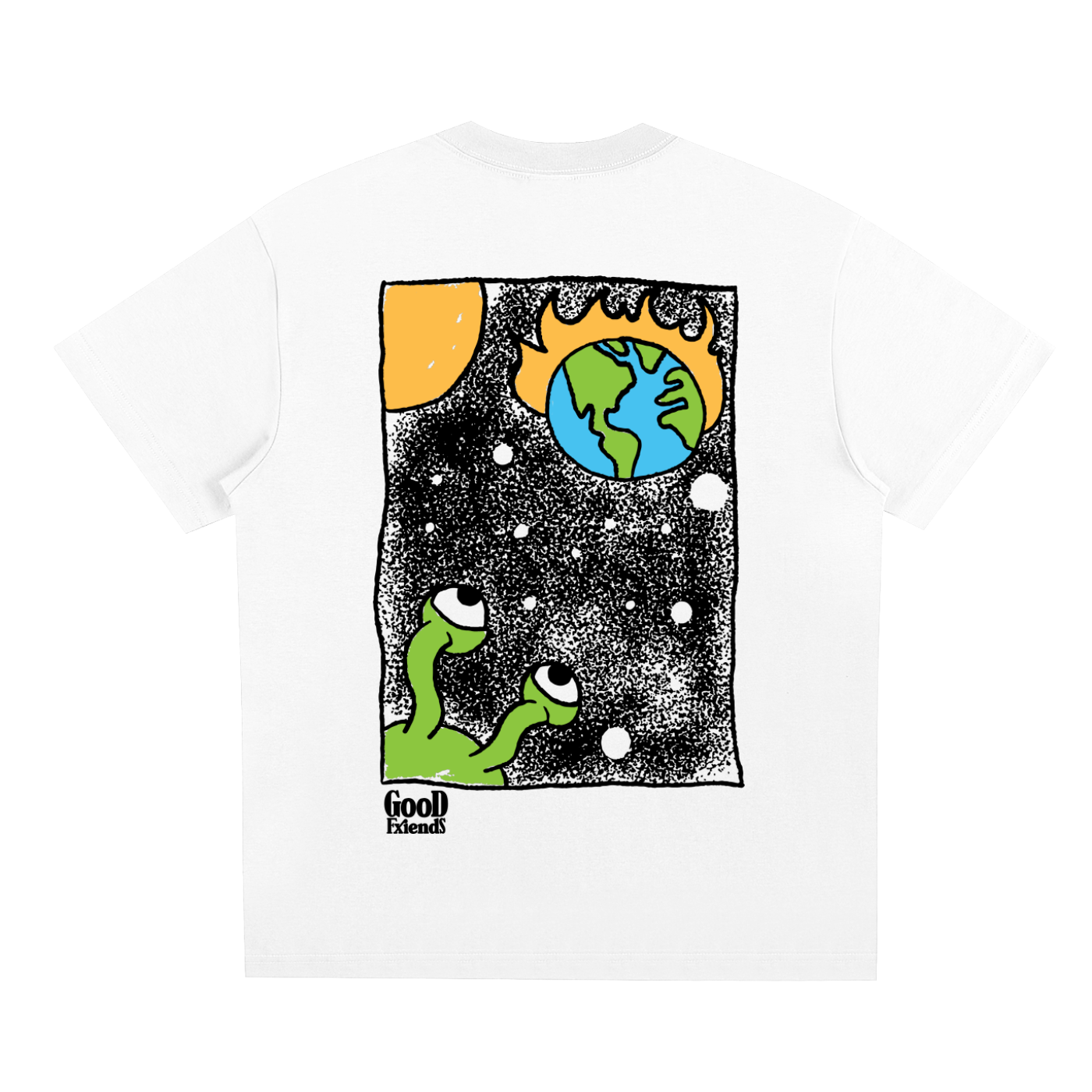 "Extra Terrestrial" Quick-Dry Cooling T-Shirt