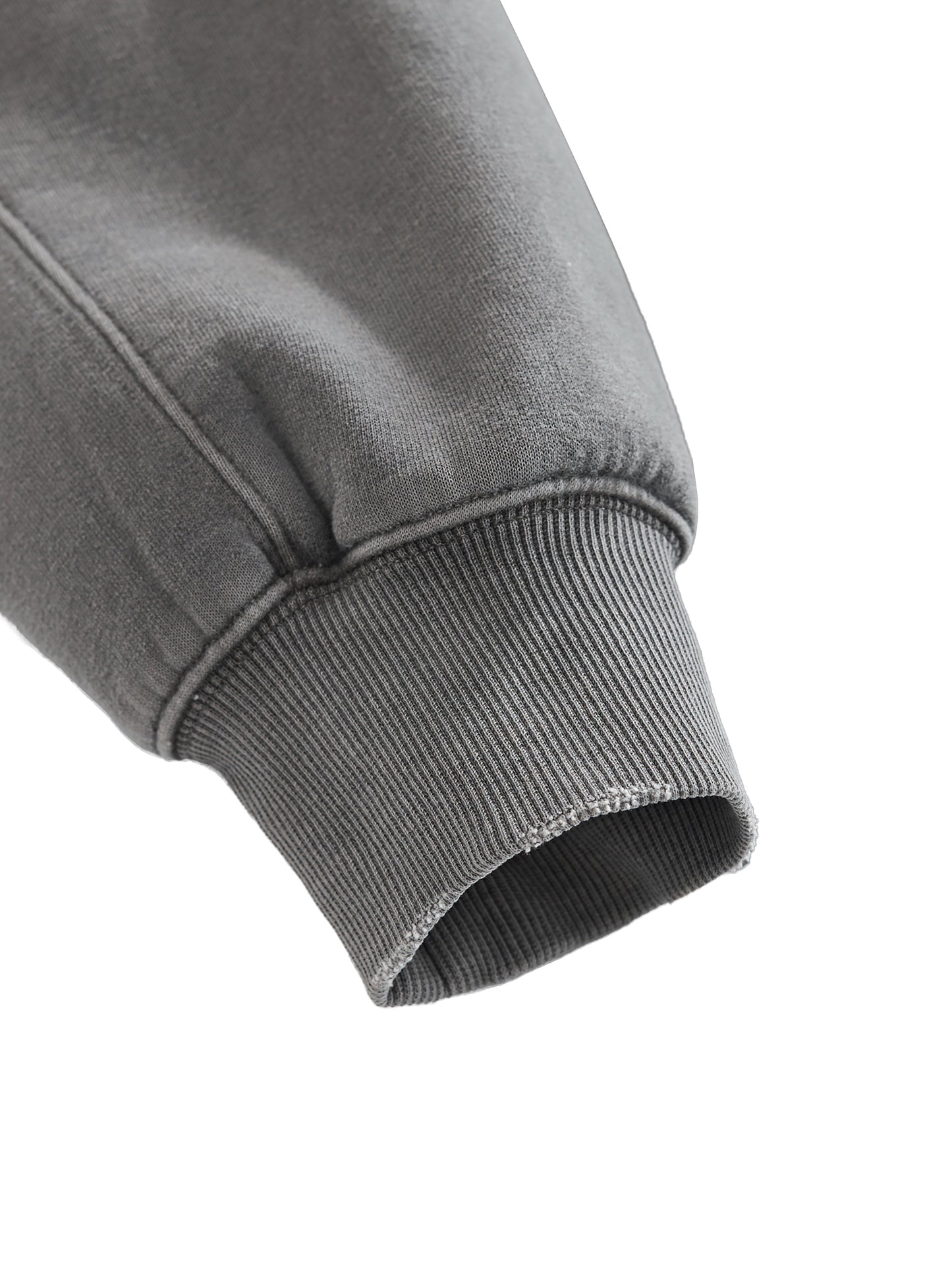 "Corrupt Network" Frayed Enzyme Washed Fleece Hoodie