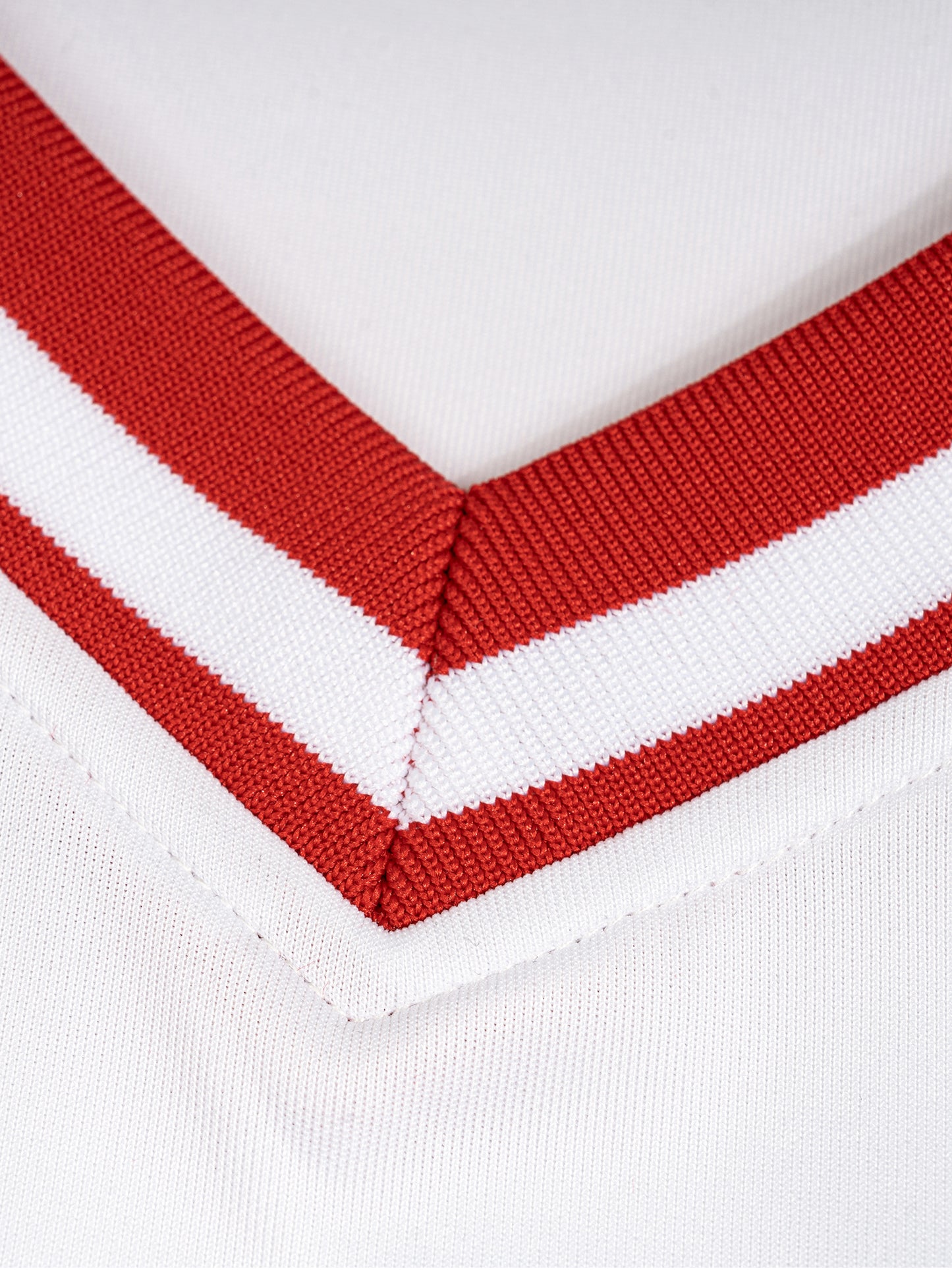 "Rugby" Contrast Lapel Collar Boxy T-Shirt